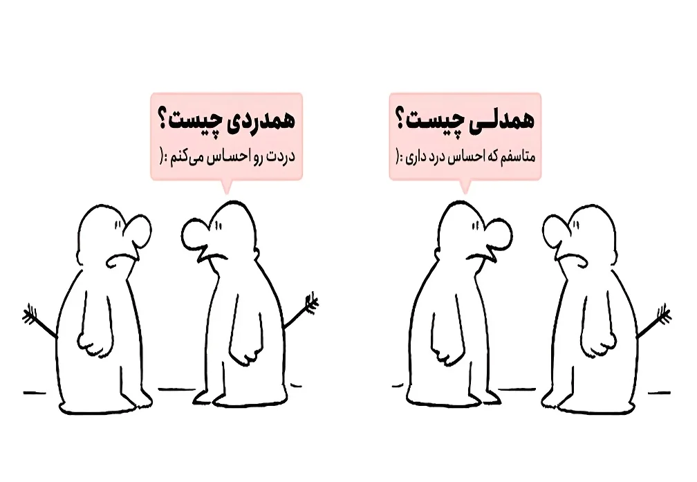 تفاوت همدلی با همدردی